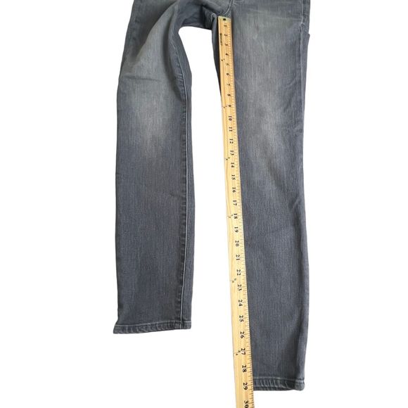 Athleta Sculptek Womens Gray Mid Rise Stretch Skinny Jeans 4 - Picture 5 of 8